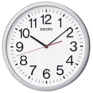 SEIKO セイコー 掛け時計 電波 オフィス アナログ 銀色メタリック KX229S お取り寄せ