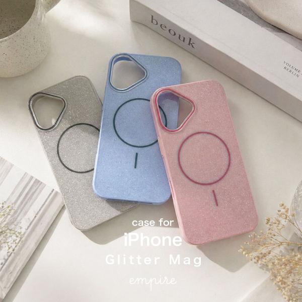 iPhone17 iPhone16 MagSafe対応 キラキラ 可愛い ケース おしゃれ 韓国 レ...