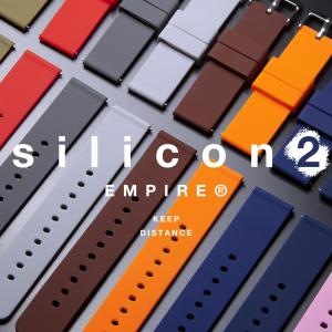 時計 ベルト 腕時計 バンド 18mm 20mm 22mm EMPIRE シリコン