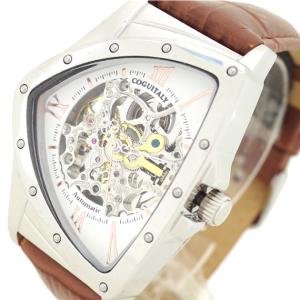 コグ COGU フルスケルトン 自動巻き 腕時計 BS00T-WRG ホワイト｜empirewatch