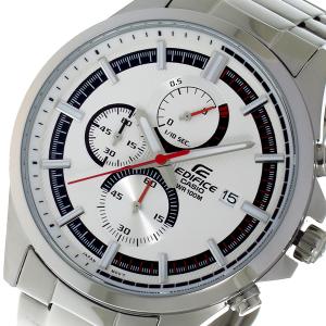 カシオ CASIO エディフィス EDIFICE クロノ クォーツ メンズ 腕時計 EFV520D7AV シルバー シルバー