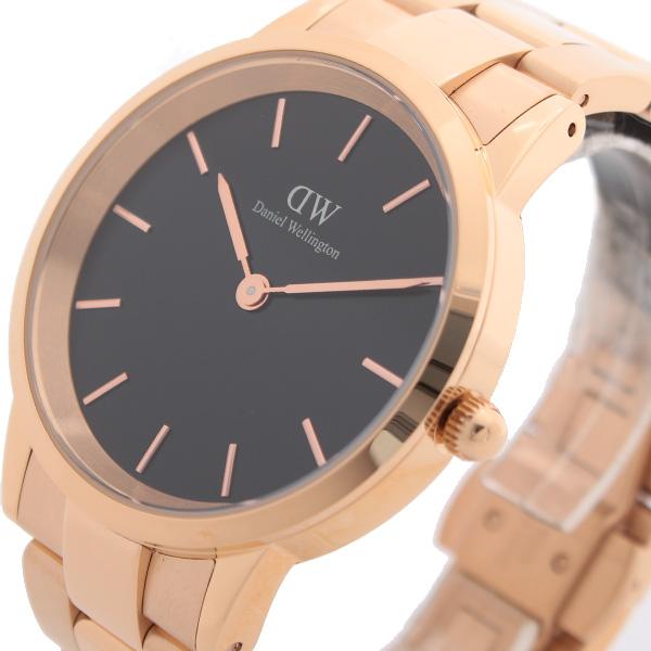ダニエルウェリントン 腕時計 ICONIC LINK 40 ローズゴールド DW00100344 ブ...