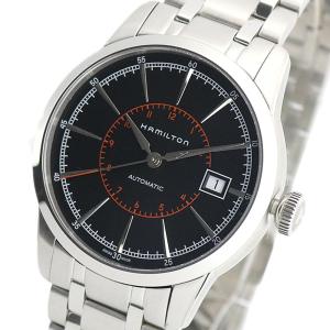 ハミルトン HAMILTON 腕時計 H40555131 メンズ アメリカン クラシック AMERICAN CLASSIC 自動巻き ブラック シルバー｜empirewatch