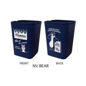10リットル ダストボックス ネイビー BEAR ベアー ゴミ箱
