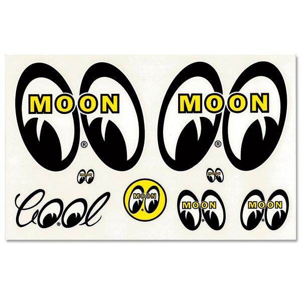 ムーンアイズ MOONEYES 8 EYES Sticker Sheet [DM001A] 8アイズ...