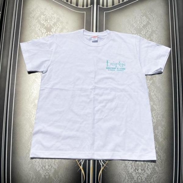 EMPTYS Logo T-Shirt 2024 Spring ライトブルー エンプティーズ ロゴ ...