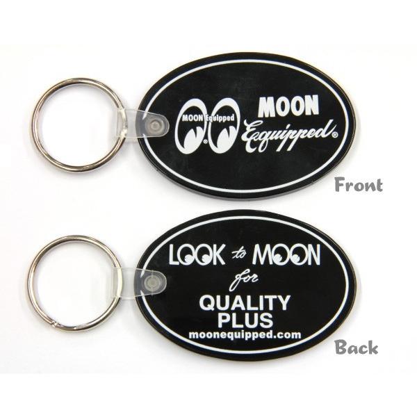 ムーンアイズ MOONEYES MOON Equipped Oval Rubber Key Ring...