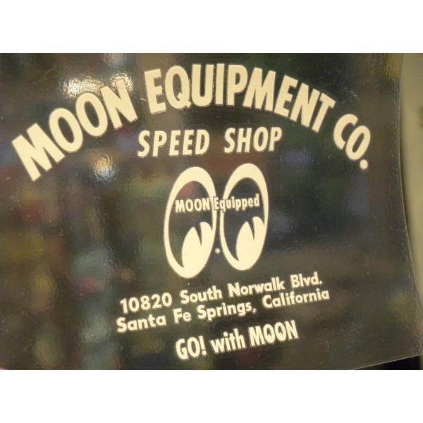 ムーンアイズ MOONEYES MOON EQUIPMENT SPEED SHOP デカール アイボ...