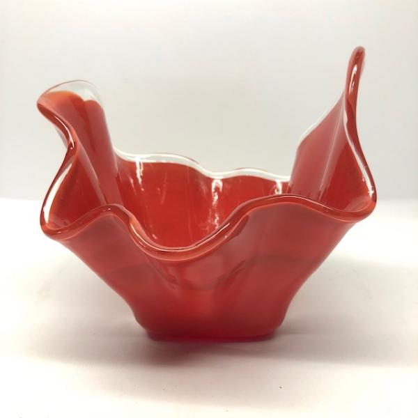 ビンテージ ガラス製 フラワーベース ヴィンテージ レトロポップ ミッドセンチュリー 花器 花瓶 器...
