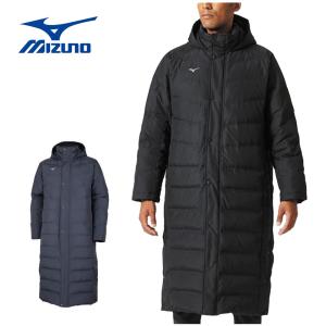 ミズノ mizuno ロングダウンコート 32ME8650 メンズ ベンチコート｜ems-sports1