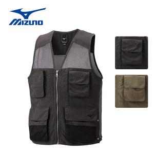 ミズノ mizuno アウトドア バックメッシュベスト メンズ