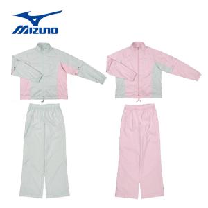 ミズノ mizuno ゴルフレインウェア 上下セット  A84IM250 グレー ピンク レディース 雨具 ネコポス不可｜ems-sports1