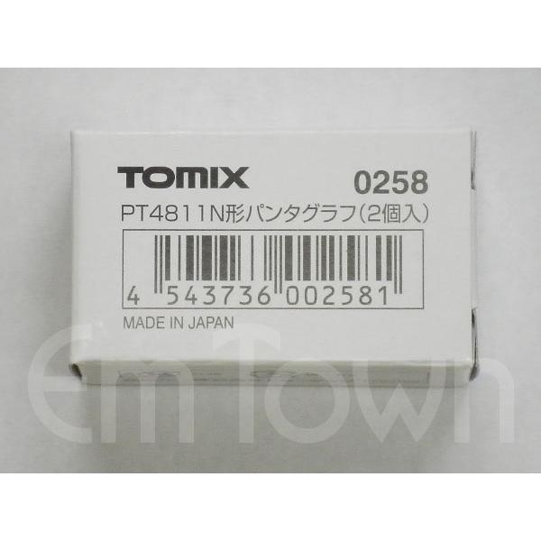 TOMIX〈0258〉PT4811N形パンタグラフ(2個入)