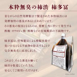 柿渋 塗料 無臭 柿多冨 カキタフ 染料 プレ...の詳細画像4