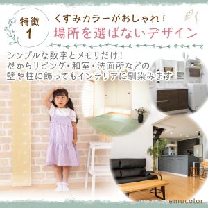 身長計 子供 壁掛け タペストリー シンプル ...の詳細画像4