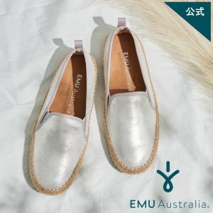 EMU Australia 公式 エミュ Gum Metallic スニーカー エスパドリーユ スリ...