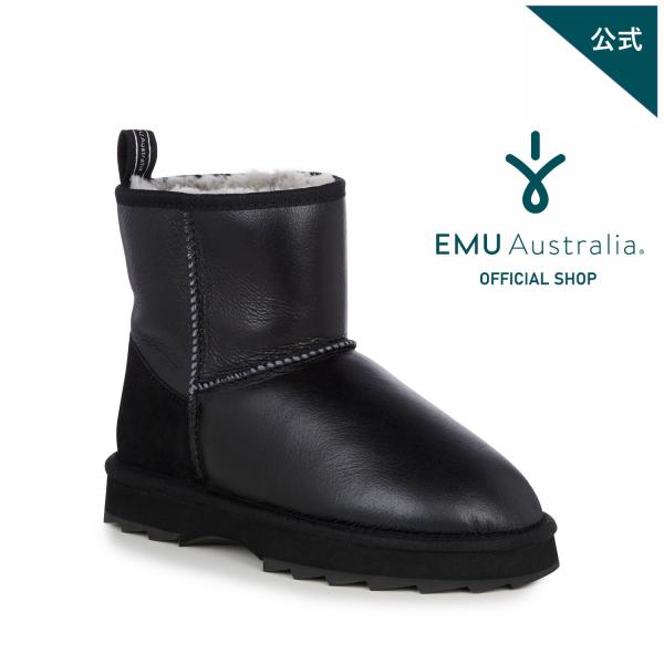 EMU Australia 公式 エミュ Sharky Mini Town 撥水 シープスキン ムー...