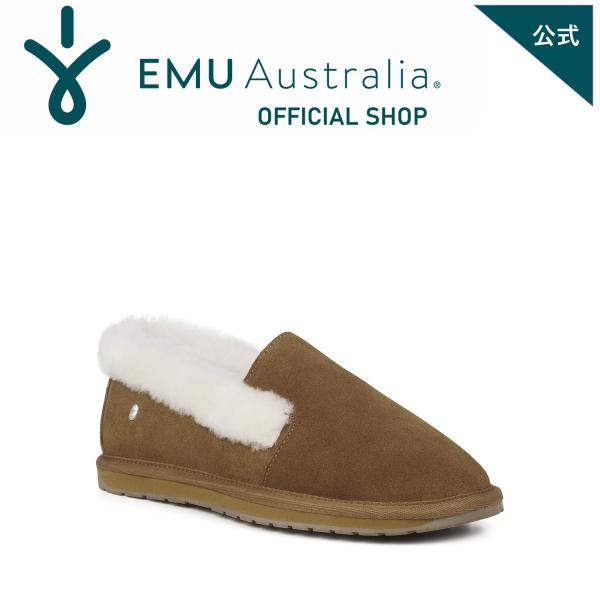 EMU Australia エミュ Blanche シープスキン ムートン スリッポン 靴 天然  ...