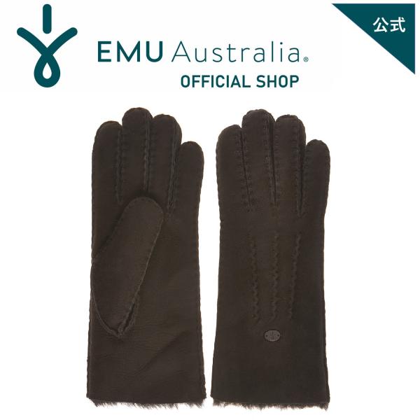 EMU Australia 公式 エミュ Beech Forest Gloves シープスキン 手袋...