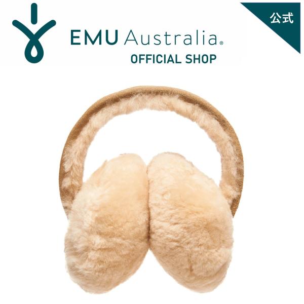 EMU Australia 公式 エミュ Angahook Earmuffs シープスキン イヤーマ...