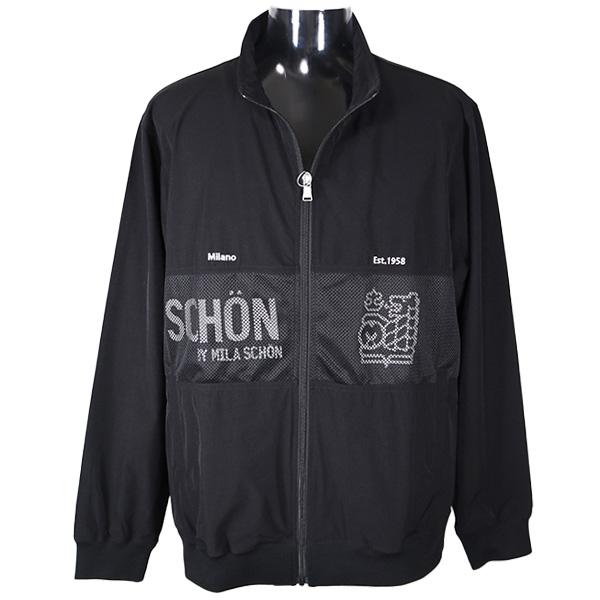 ・ミラショーン LL(50) ３０%OFF ストレッチ ブルゾン 24新作 春夏 メンズ  ロゴプリ...