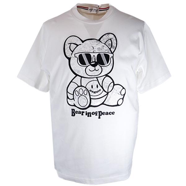 ・パジェロ 半袖Ｔシャツ (3L) ５０%OFF 2025新作 春夏 メンズ キャラクター刺繍 丸首...