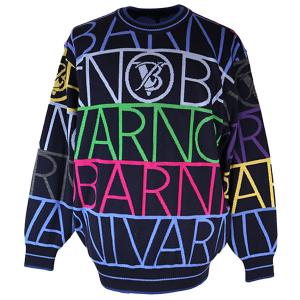 BARNI VARNO（バーニヴァーノ） (L) 50%OFF 丸首 セーター 秋冬
