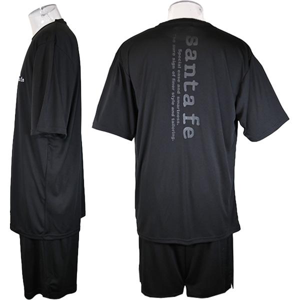 ・サンタフェ LL(50) 上下セット リカバリーウェア スパオール 半袖Ｔシャツ＋ショートパンツ ...