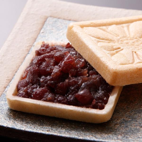 和菓子 もなか　最中　薬師寺鬼瓦最中　 粒あん
