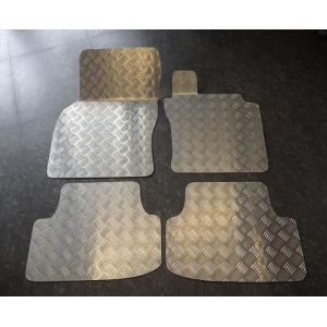 POLO 9N 1.8 GTI 右ハンドル AT用/ALUMI　FLOOR MAT フロント+リア(1台分)　　｜emusengineering