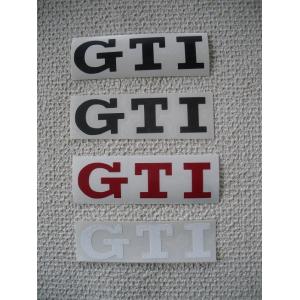 GOLF5/6/7 GTIエンブレム用カラーシート2枚SET/ ホワイト