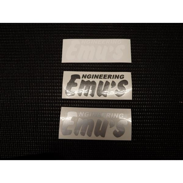 Emu's engineeringステッカー/ホワイト