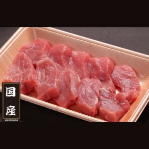 国産豚モモ一口かつ用　250g