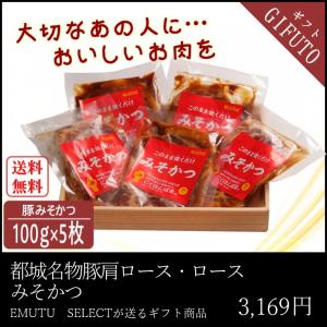 　都城名物豚肩ロース・ロースみそかつ