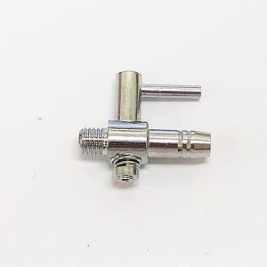 エアー分岐コック 一方コック 真鍮メッキ : KAUMO カウモ ヤフー店