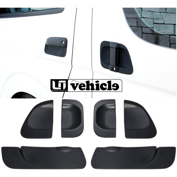 【M&apos;s】 200系 ハイエース UIVehicle ドアノブプロテクター ドアノブアンダープロテク...