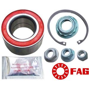 FAG フロントハブベアリング（ホイールベアリングキット）8L0-498-625 8L0498625／アウディ（AUDI）A3 S3 8L1／TT　8N3　8N9／VW ゴルフ4 GOLF4 1J1 Audi（アウディ） 【M's】 AUDI A3 S3 8L TT 8N FAG フロント ハブベアリング 片側 1個 前側 純正OEM 純正同等品  社外品 足回り パーツ 部品 1J0498625 1J0498625A : エムズインターナショナル - 通販 - Yahoo!ショッピング