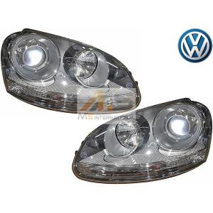 正規純正品 フォルクスワーゲン ヘッドライト 左右 セット VW ゴルフ5