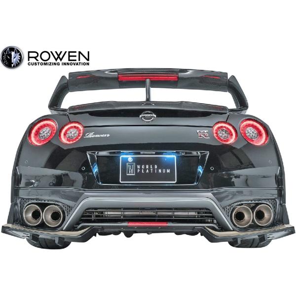 【M's】日産 R35 GT-R 後期 (2016.07-) ROWEN リアウイング Ver.2／...