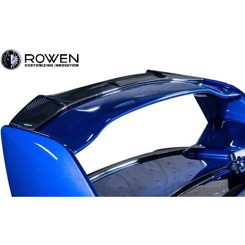 【M's】スバル WRX STI/S4 後期 (2017.6-) ROWEN リヤガーニーフラップ／...