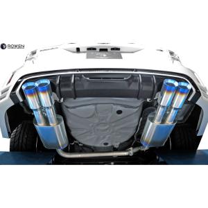 M'z SPEED 4点キット(マフラー4本出し用) ホワイト (070) FRP プリウス