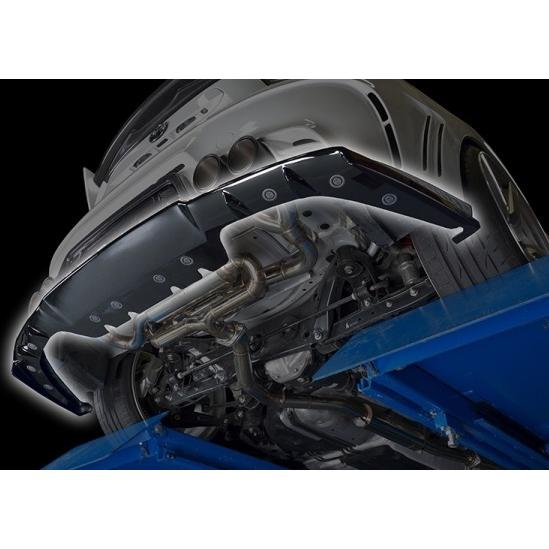 【M's】 スバル BRZ ZC6 後期 (2016.8-) ROWEN リアバンパー専用 リアディ...