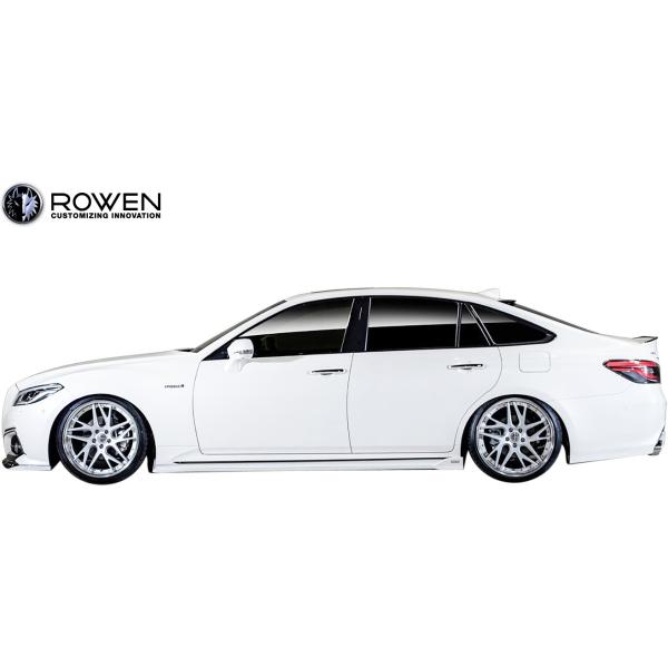 【M's】 220 クラウン RS (2018.06-2022.7) ROWEN サイドステップ 左...