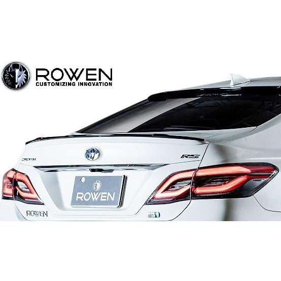 【M's】 220 クラウン RS (2018.06-2022.7) ROWEN トランクスポイラー...