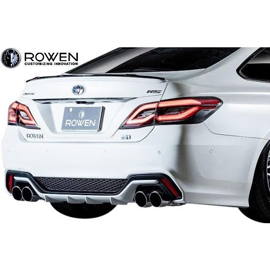 【M's】 220 クラウン RS (2018.06-2022.7) ROWEN リアディフューザー...