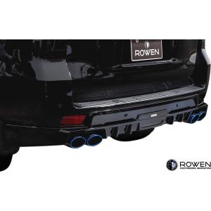 M's】トヨタ FJ クルーザー 左右 チタンテール 4本出し マフラー ROWEN