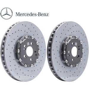 ベンツ純正ブレーキローター リア左右2枚セット CLSクラス W257