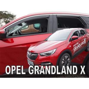 【M's】オペル グランドランド X A18 SUV (2022-) HEKO ドアバイザー サイドバイザー 1台分 (フロント+リア) ヘコ 雨避け パーツ OPEL Grand Land X 325402｜emuzu-international