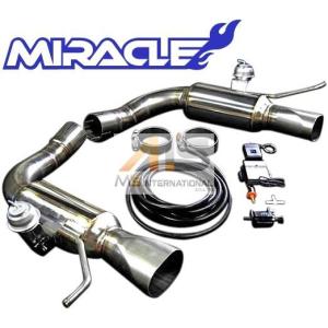 M's】R231 ベンツ SLクラス SL350（V6）MIRACLE製 可変リアマフラー