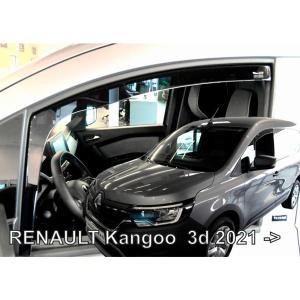 【M's】 ルノー カングー3  KF Van 2023y- HEKO ドアバイザー サイドバイザー フロント ヘコ フロントバイザー ダークスモーク RENAULT Kangoo III 327020